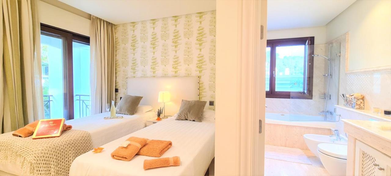 אסטפונה Luxury Apartment Frontal Beach In Doncella Beach מראה חיצוני תמונה