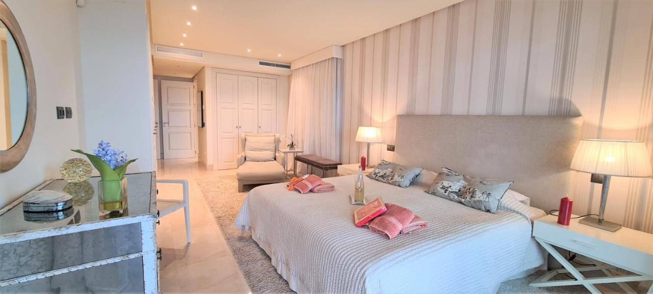 אסטפונה Luxury Apartment Frontal Beach In Doncella Beach מראה חיצוני תמונה